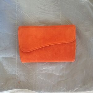 Vibrant Orange Clutch